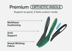 OFG Men's Orthotic Insoles