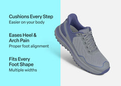 Nira Trail Hands-Free - Gray/Periwinkle