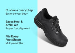 Slate Hands-Free Work Shoes - Black