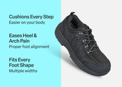 Basalt Work Shoes - Black