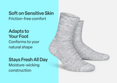 Casual/Dress Socks - Light Gray